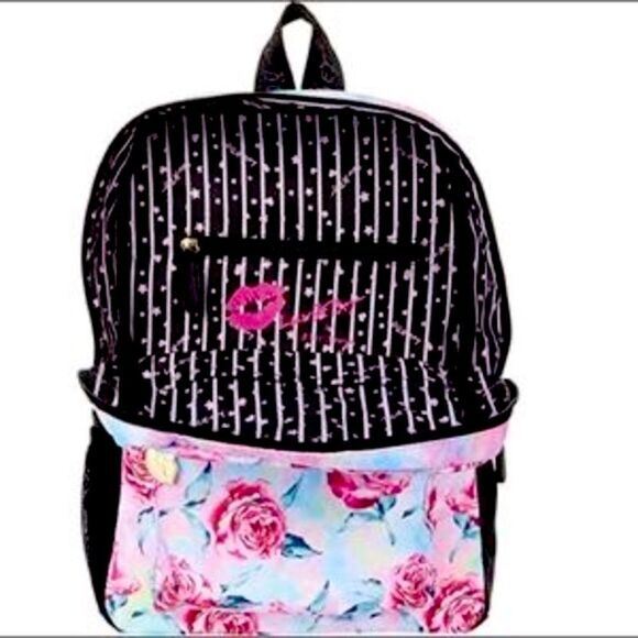 Betsey Johnson LuvBetsey Floral Print Backpack Set - Picture 7 of 8